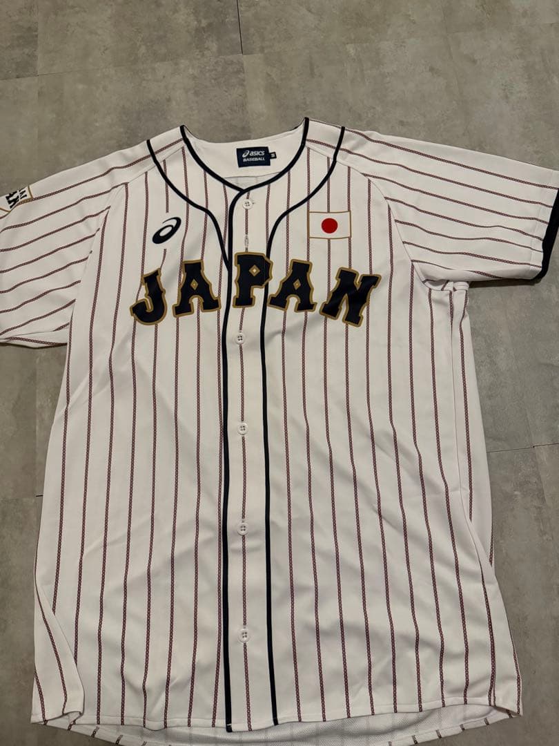 柳田悠岐 侍ジャパン ユニフォーム　背番号22 日本代表 M