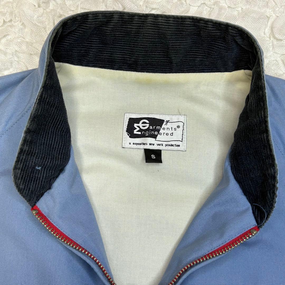 USA製 Engineered Garments ダブルジップブルゾン　水色