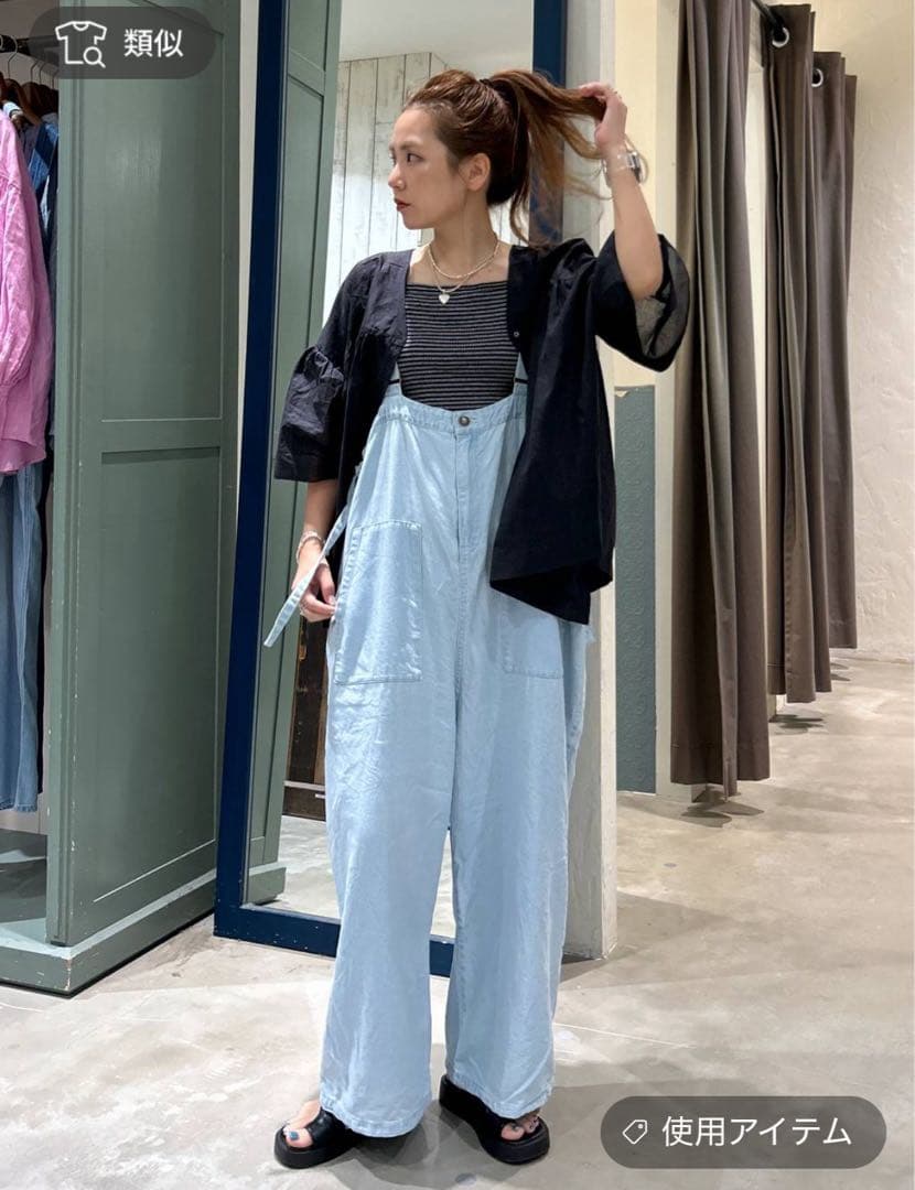 【人気スタッフプロデュース】イージーサロペット ニコアンド 新品