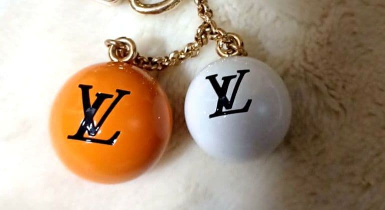 【美品】ルイヴィトン　ポルトクレ　ジャック&ルーシー　キーホルダー