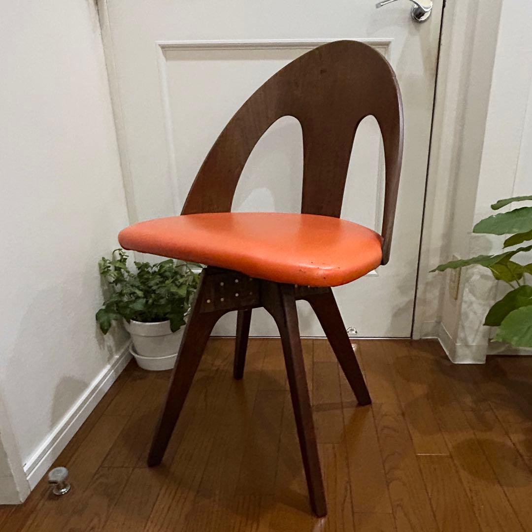 アメリカ　チェット・ビアズリー　ミッドセンチュリー 回転椅子　ヴィンテージ