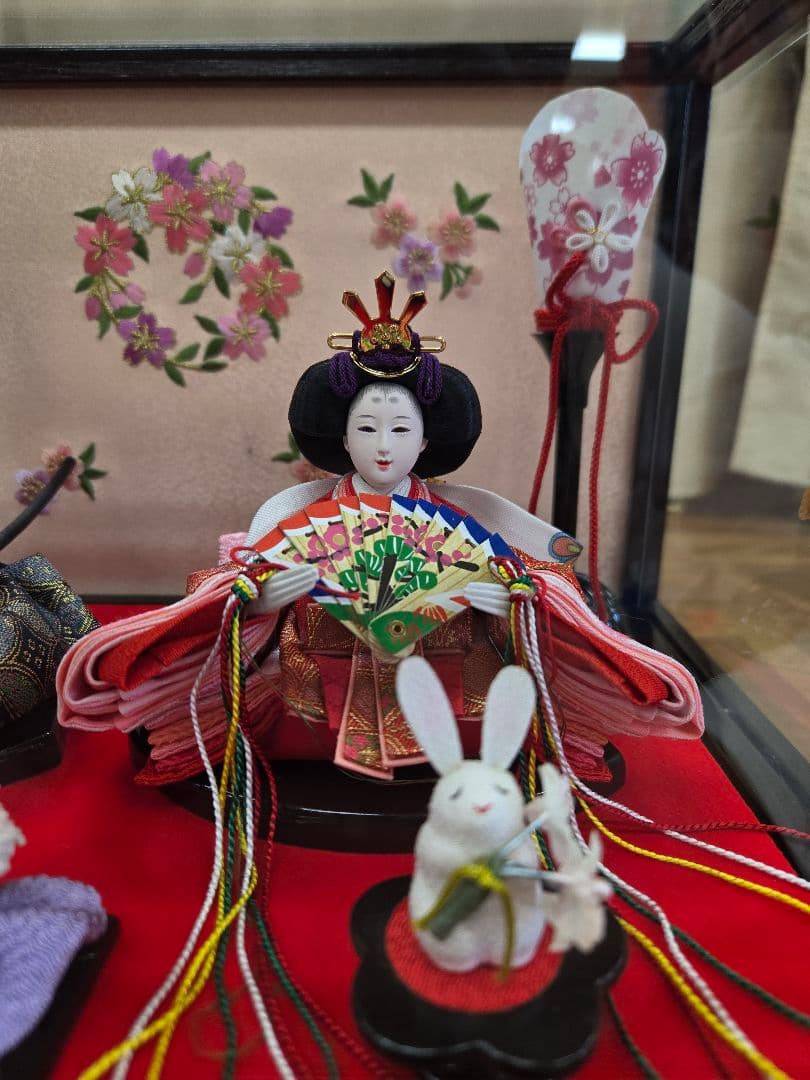 【展示品限り】雛人形　ケース飾り　※閉店セール　K21