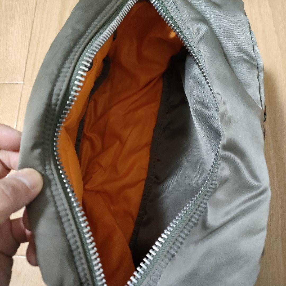 ★美品★PORTER タンカー　ボディバッグ ウエストポーチ　シルバーグレー