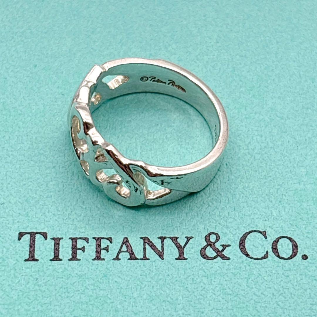 美品◎ ティファニー パロマピカソ トリプルラビングハート リング 指輪 約9号