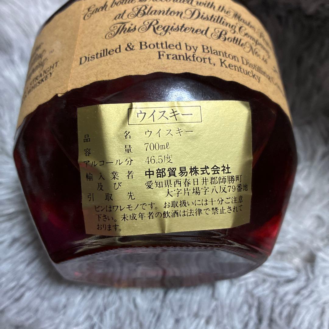 【未開封】 Blanton's 1996年 シングルバレル バーボンウイスキー