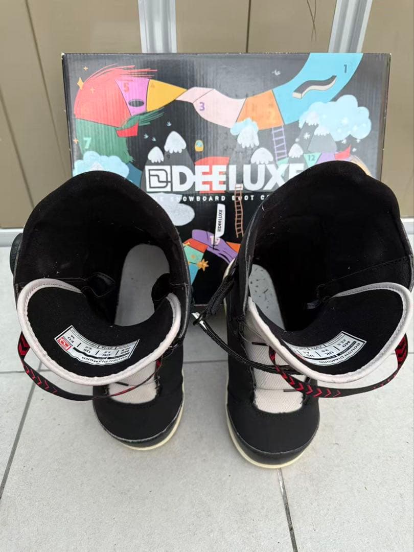 DEELUXE 子ども用スノーボードブーツ　22.5cm