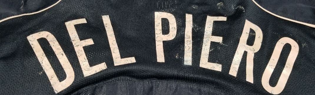 デル・ピエーロ　アレッサンドロ・デル・ピエロ　デルピエロ　直筆サイン　サイン