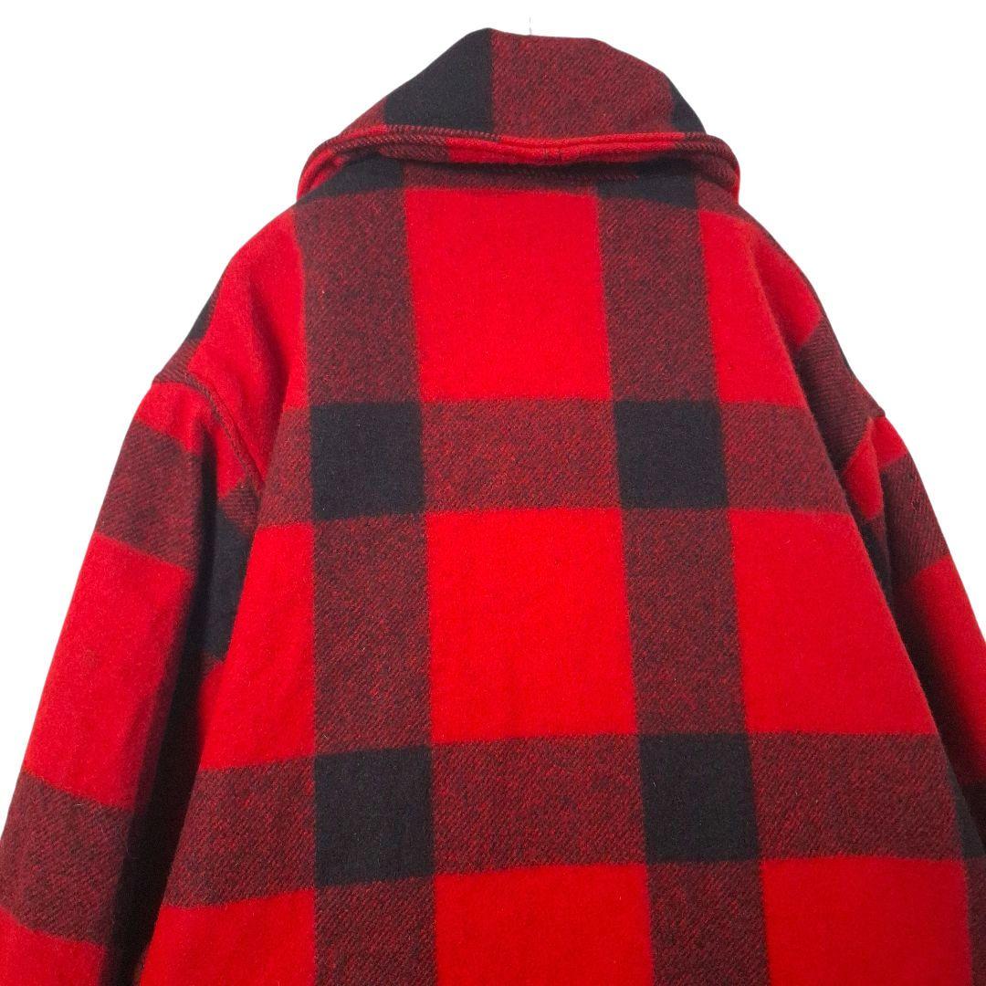 50s USA製 ウールリッチ バッファローチェック マッキーノジャケット