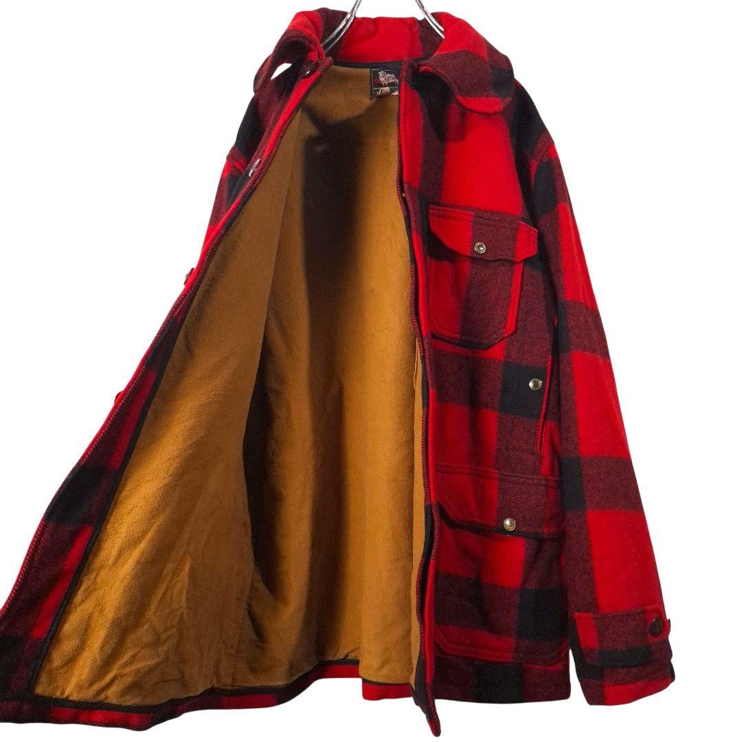 50s USA製 ウールリッチ バッファローチェック マッキーノジャケット