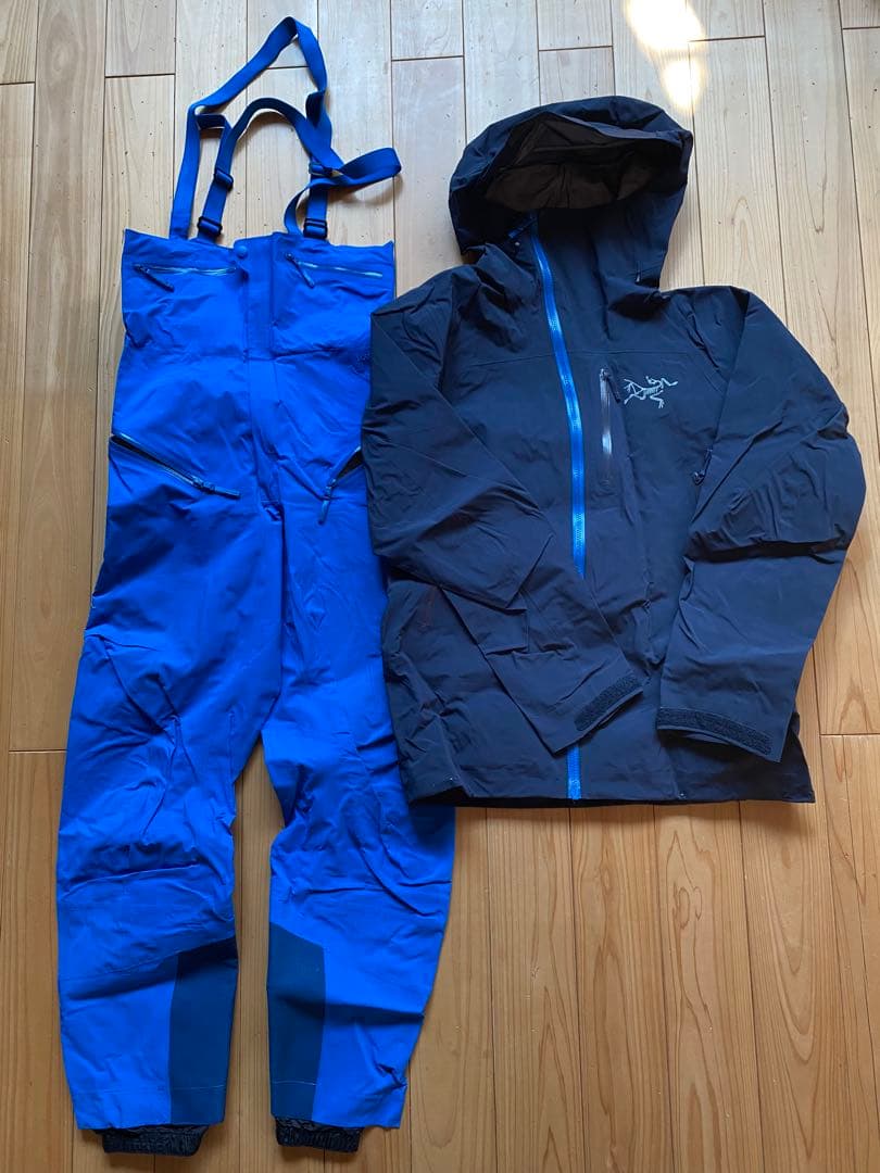 Arc'teryx アークテリクス ジャケットM/ビブパンツS 上下セット