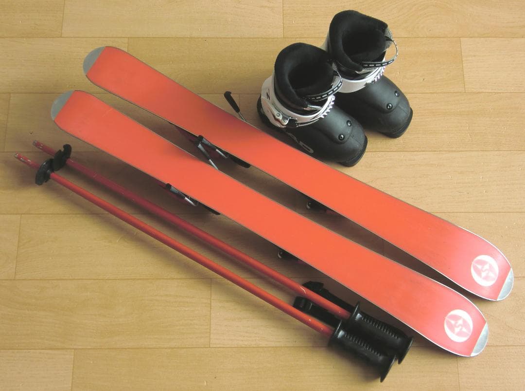 ■■12月・1月限定■送料無料■オガサカ■子供用スキーセット■80/16.5■■