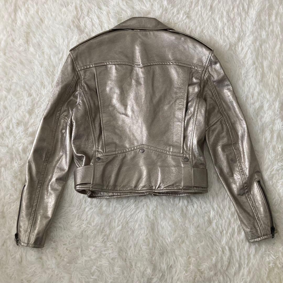 最高級ライン✨ラルフローレン パープルレーベル ゴートレザージャケット USA製