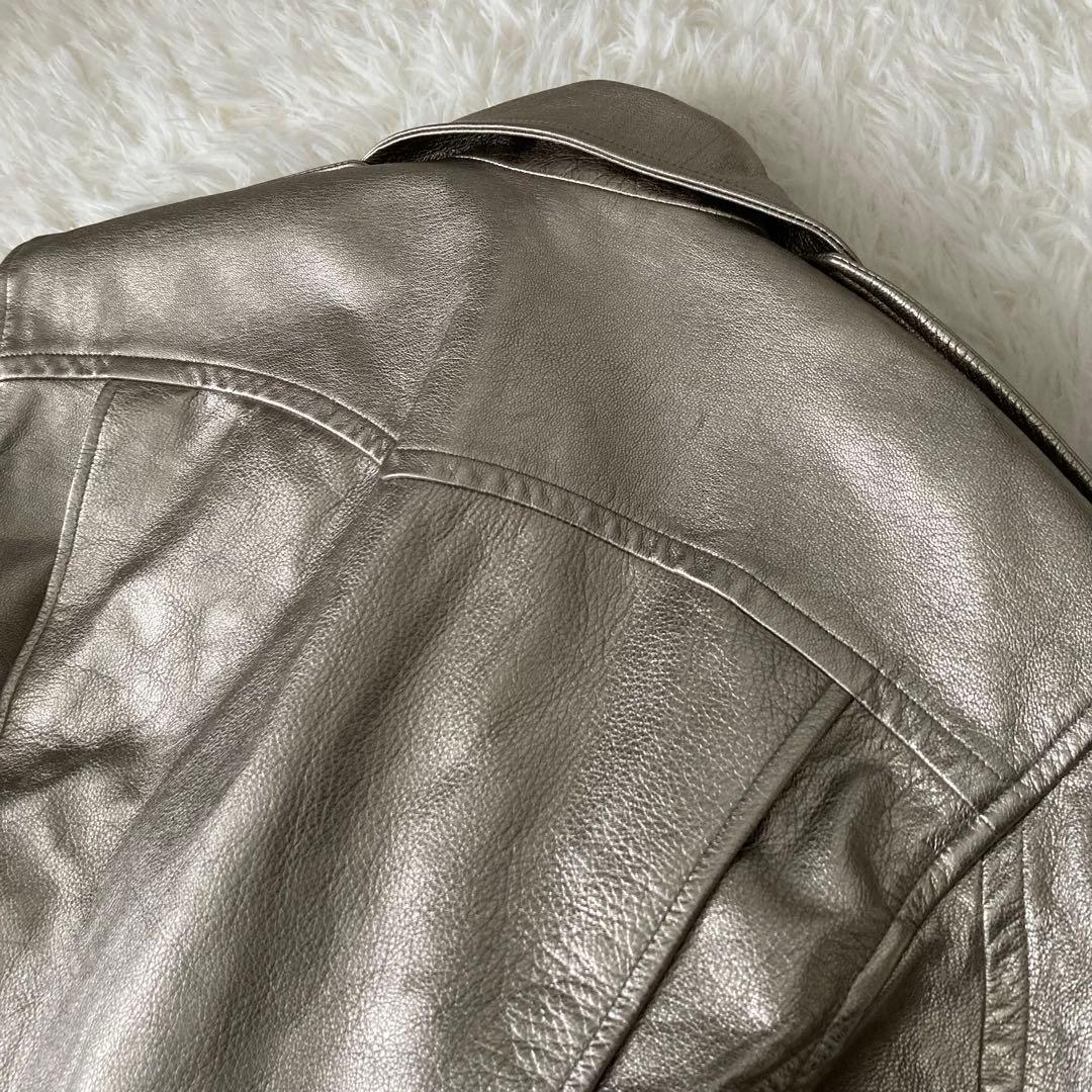 最高級ライン✨ラルフローレン パープルレーベル ゴートレザージャケット USA製