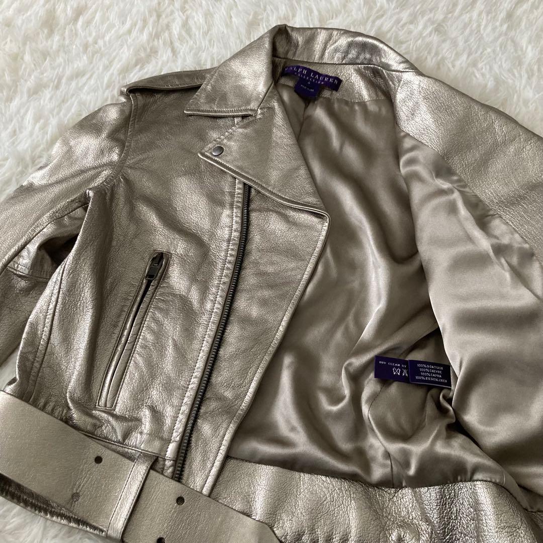 最高級ライン✨ラルフローレン パープルレーベル ゴートレザージャケット USA製