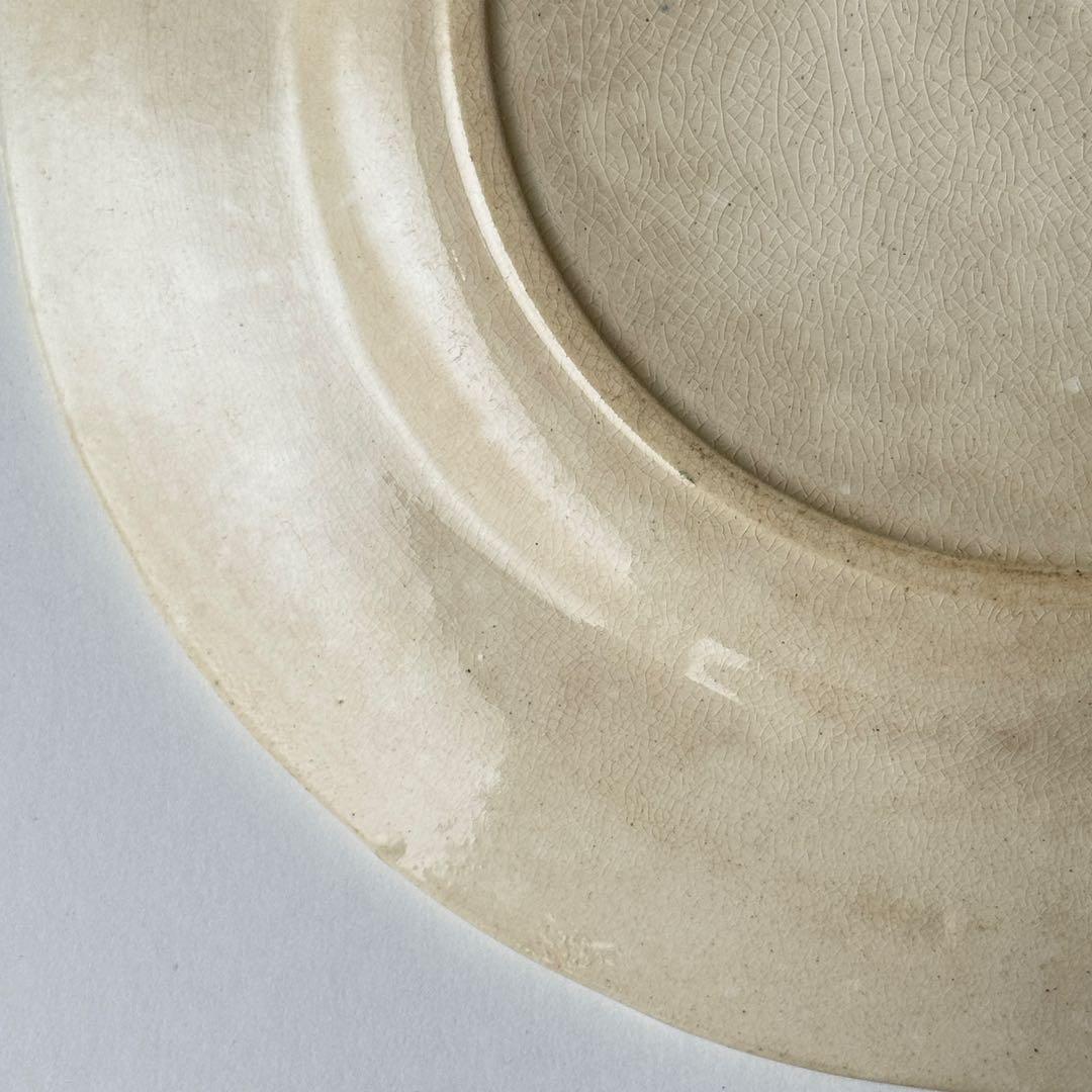 希少　フランスアンティーク　Choisy ショワジー　多色　デザート皿