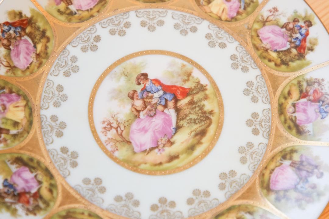 【希少セット】アルト・ウィーン 飾り皿 2枚セット オーストリア製