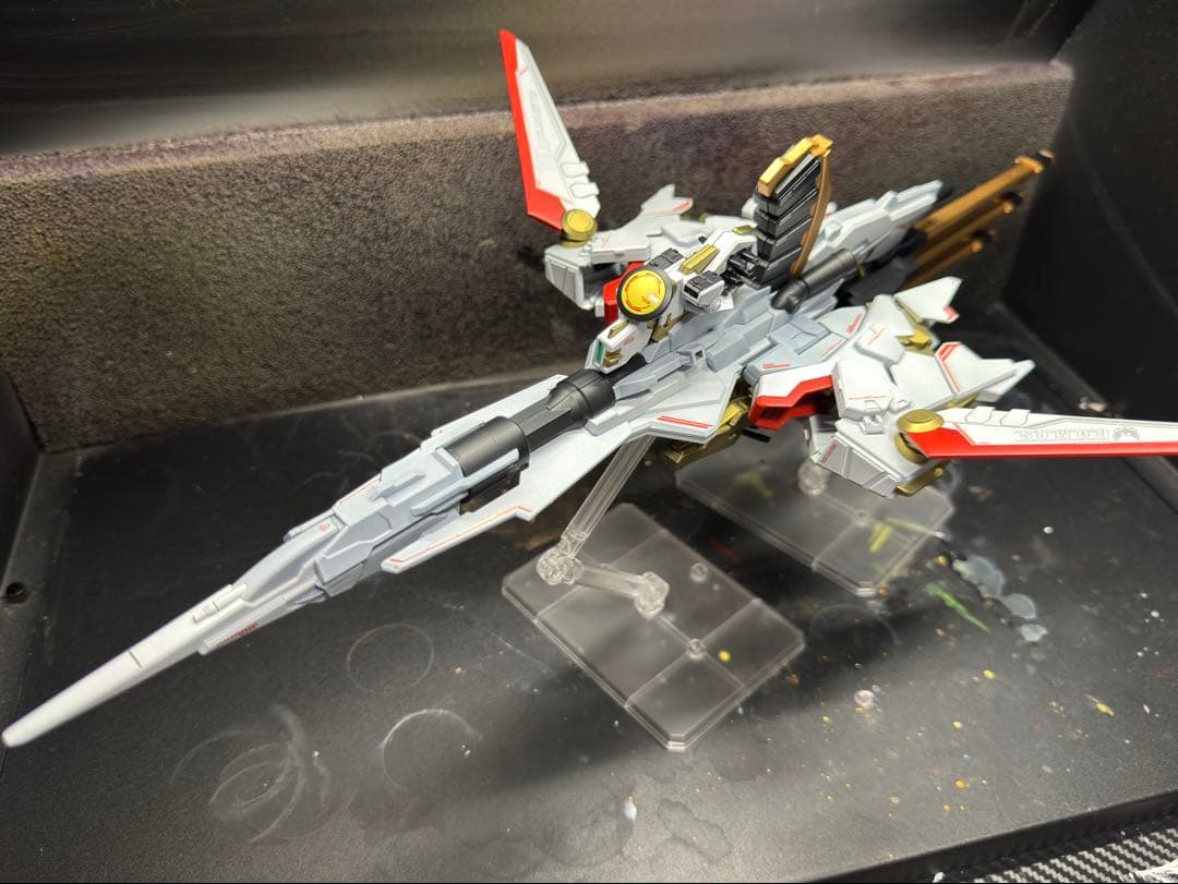 かわの　HGCE ディスティニーガンダム　ゼウスシルエット　塗装完成品