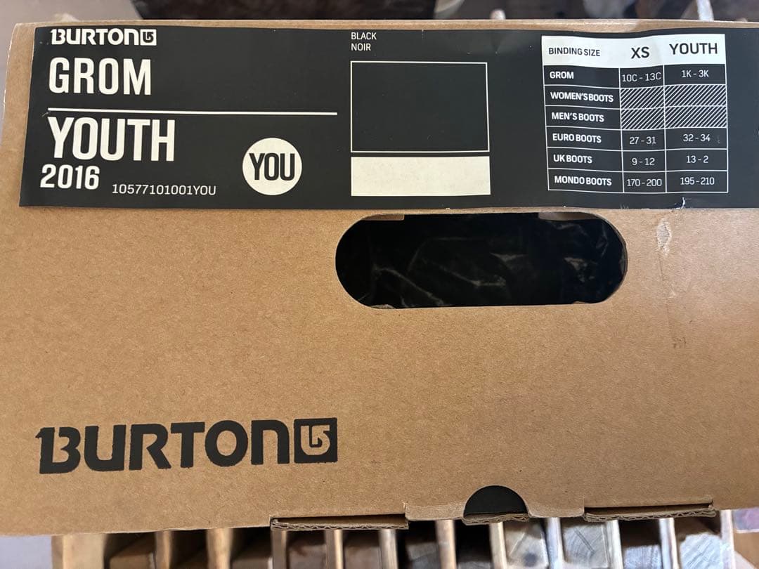 【Burton】chopper100cm＋バインディング付き