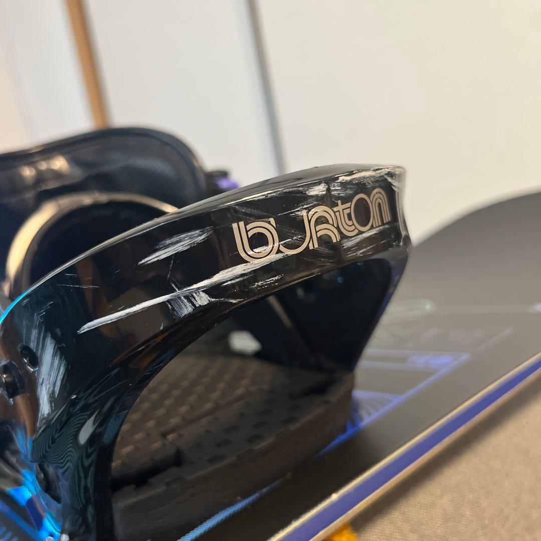 最終値下げSALOMON スノーボード130cm BURTON バインディング