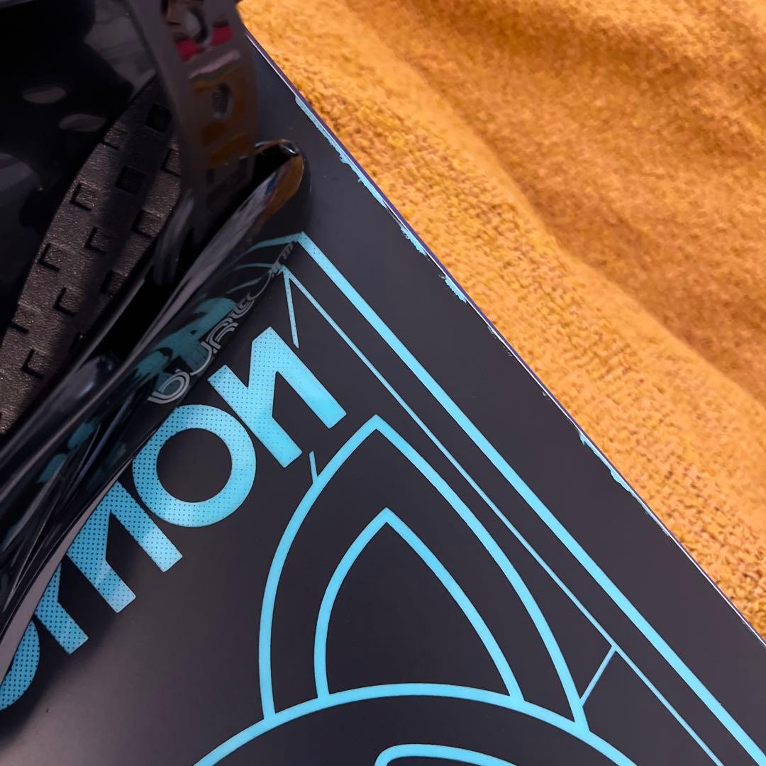 最終値下げSALOMON スノーボード130cm BURTON バインディング