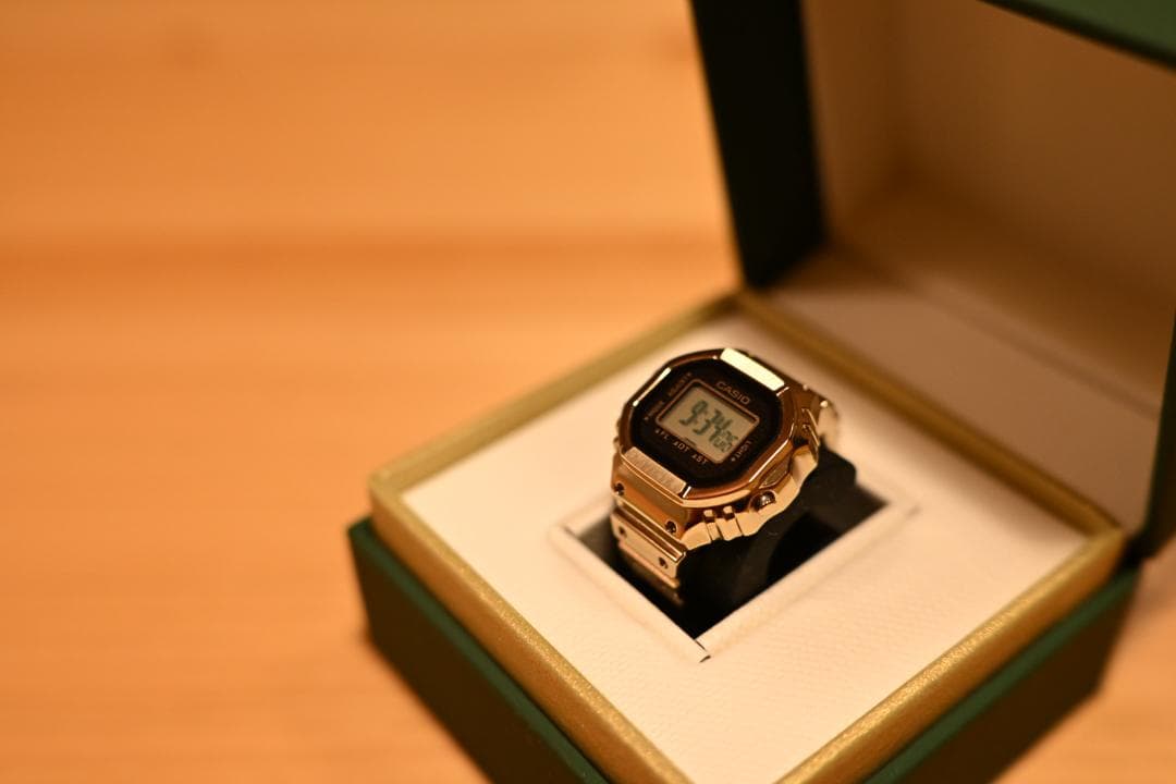 CASIO リングウォッチ CRW-001G-9JR (ゴールド・金)