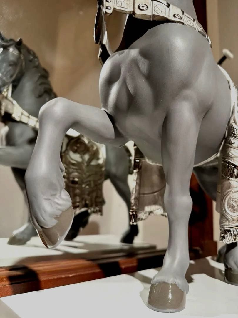 【極美品46.2万円】リヤドロ 威風堂々 リデコ シルバー　LLADRO