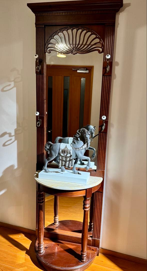 【極美品46.2万円】リヤドロ 威風堂々 リデコ シルバー　LLADRO