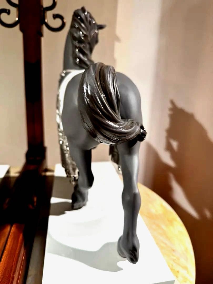 【極美品46.2万円】リヤドロ 威風堂々 リデコ シルバー　LLADRO