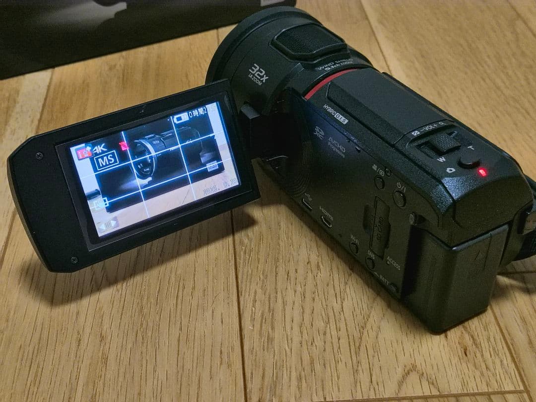 Panasonic HC-VX2MS 4Kビデオカメラ本体