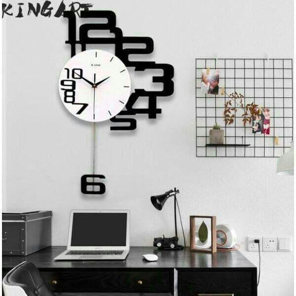アナログ時計 壁掛け時計 インテリア雑貨 ウォールクロック ぶら下がり時計