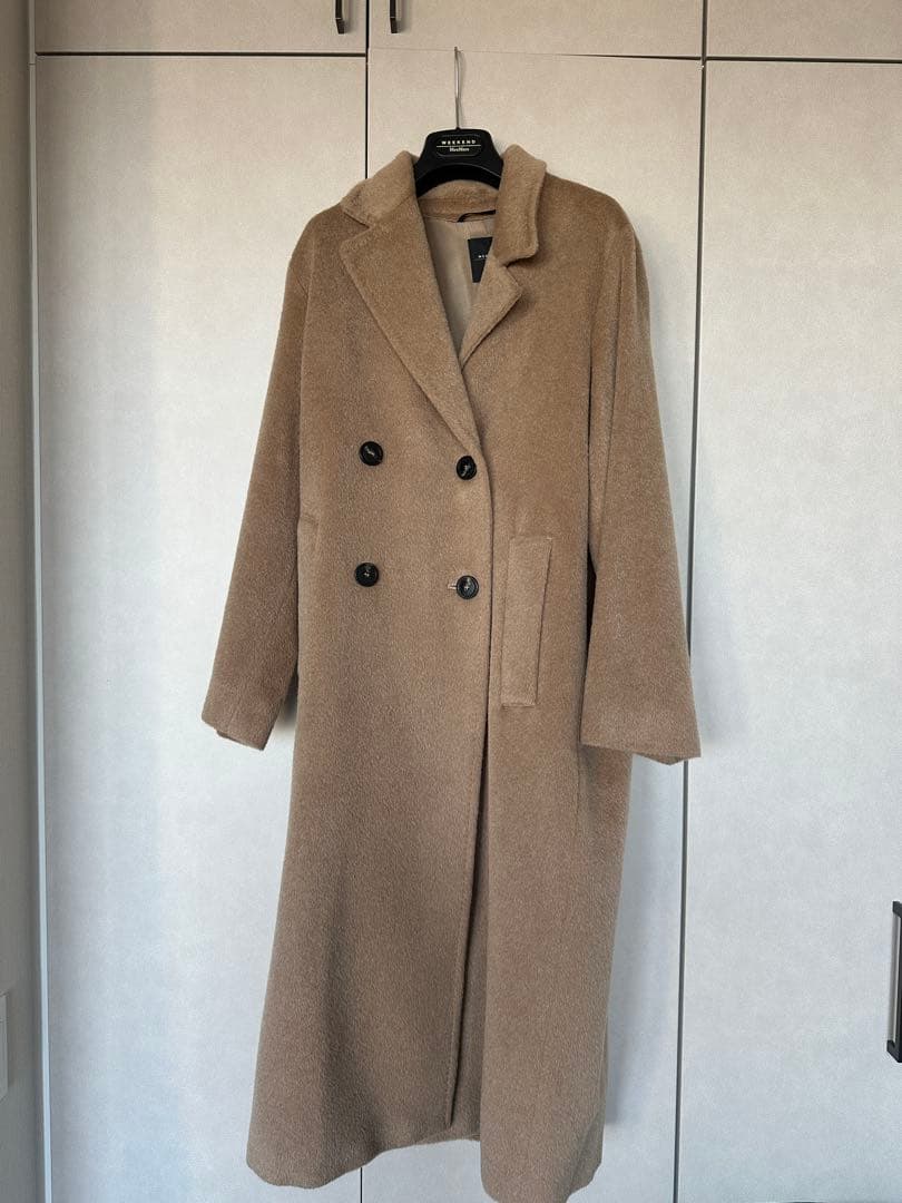 NAKOWEEKEND Max Mara アルパカ混 ロングコート 36