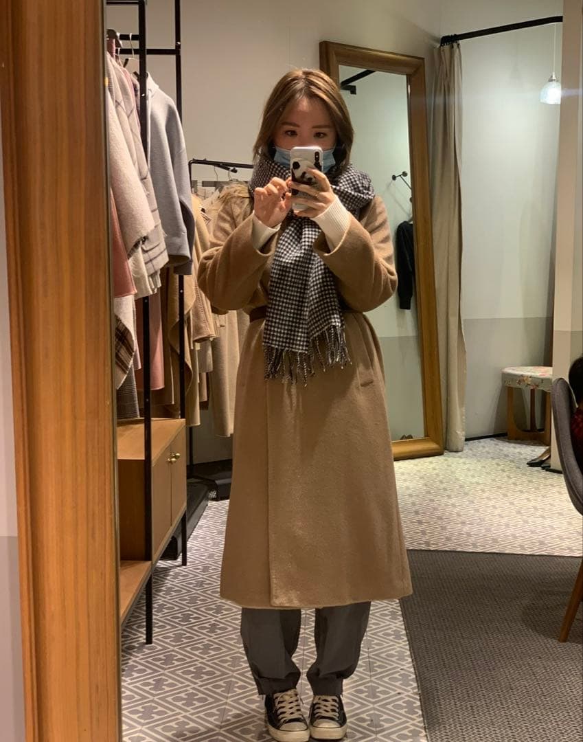 NAKOWEEKEND Max Mara アルパカ混 ロングコート 36