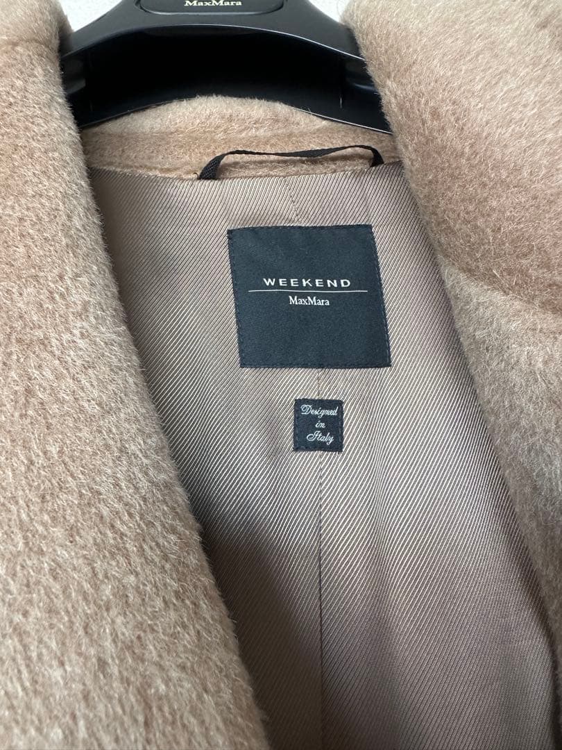 NAKOWEEKEND Max Mara アルパカ混 ロングコート 36