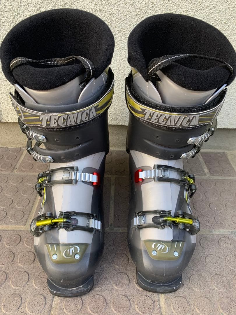 k*i様 TECNICA 男性用スキーブーツ グレー/ブラック/イエロー
