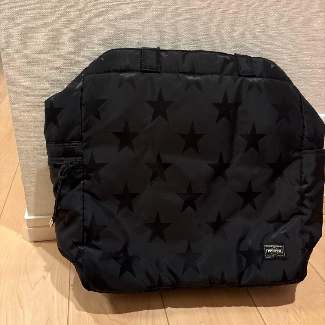 ポーター　FLAG 星柄　トートバッグ　2way A4