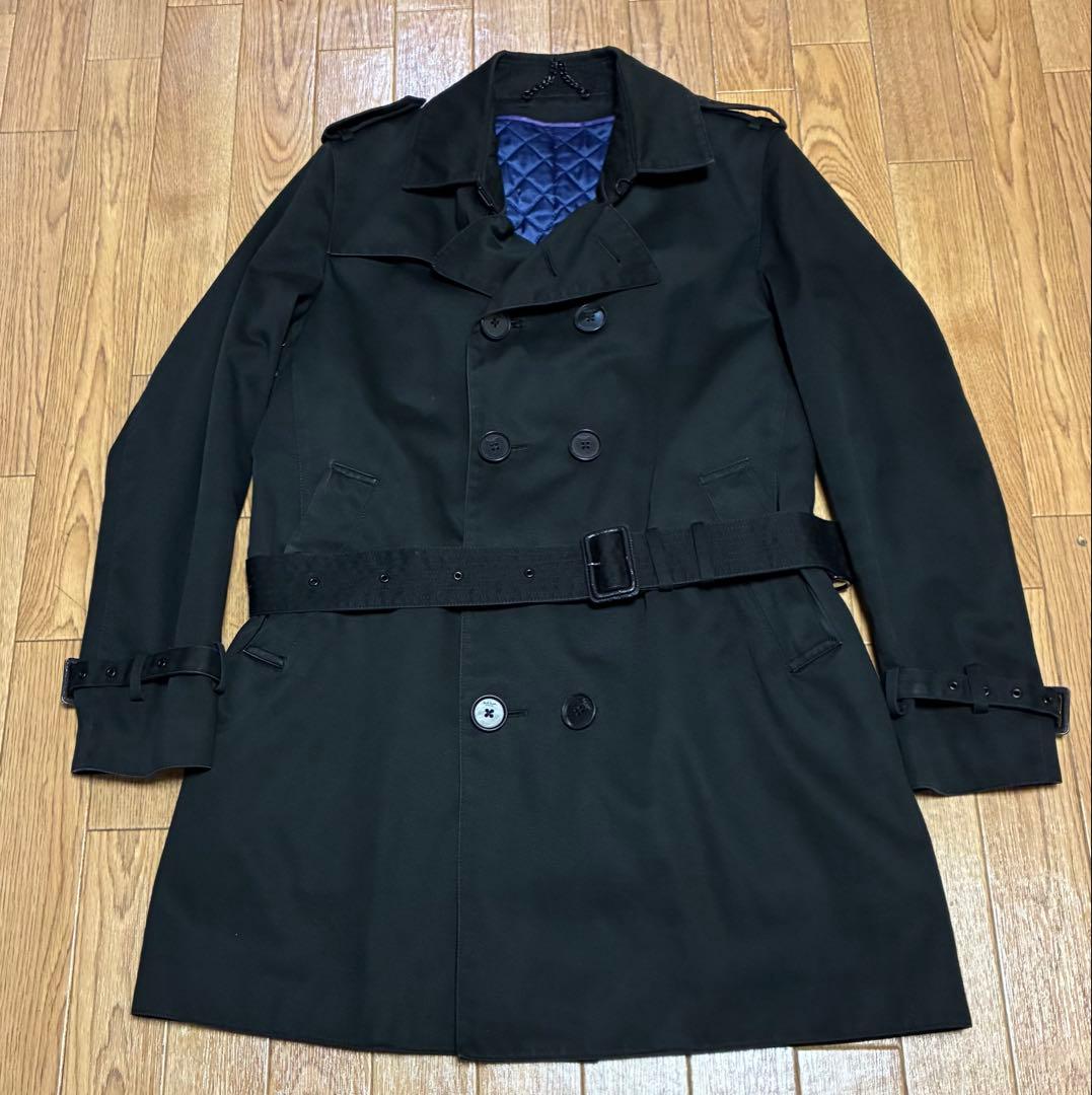 ポールスミス Paul Smith トレンチコート キルティング ライナー 付き