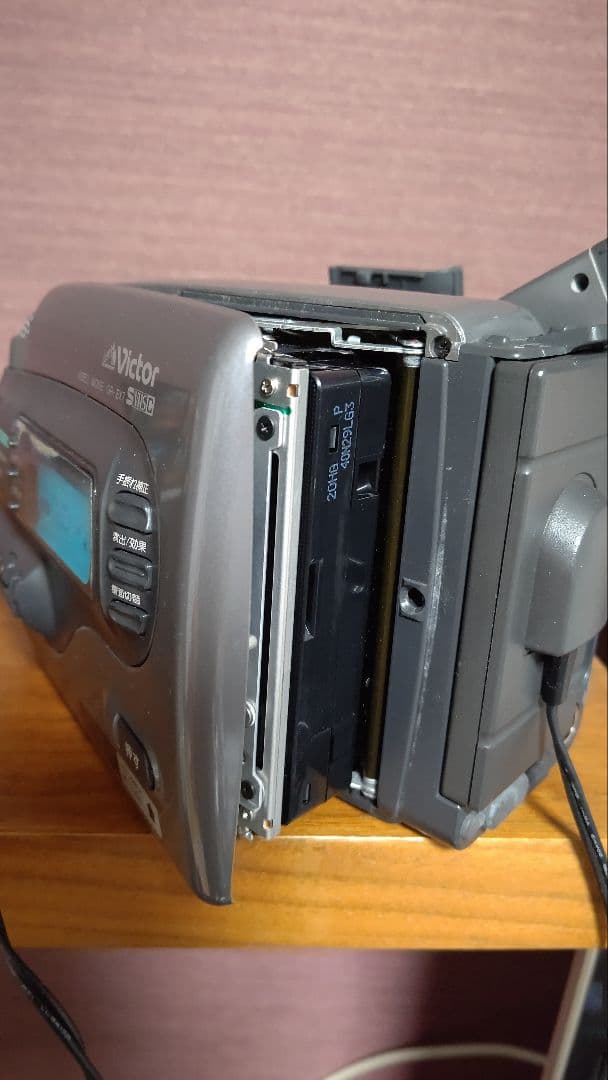 ビクター　GR-EX7　VHS-C　動作確認済　ビデオカメラ　レトロ