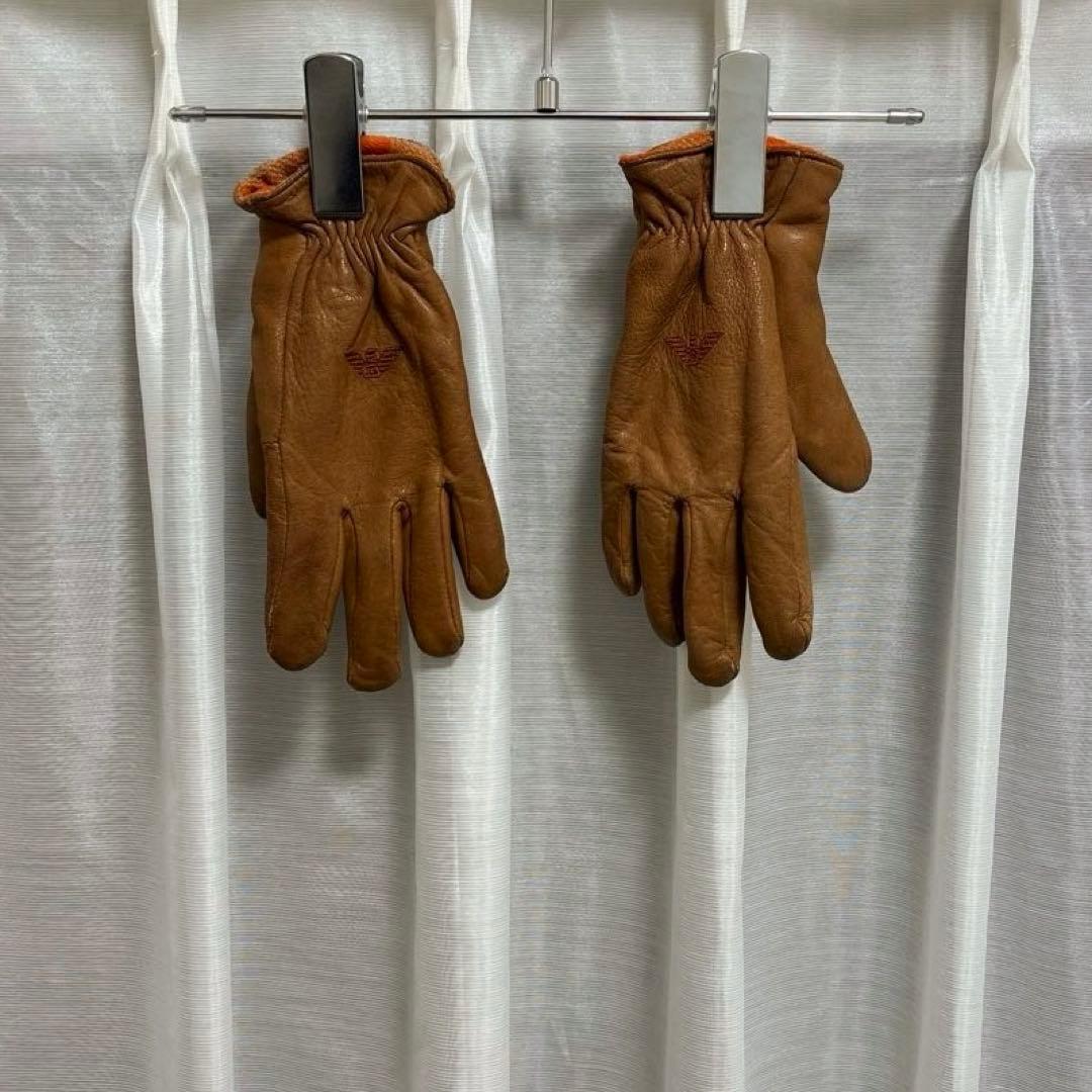 小物 90s EMPORIO ARMANI Archive Leather glove