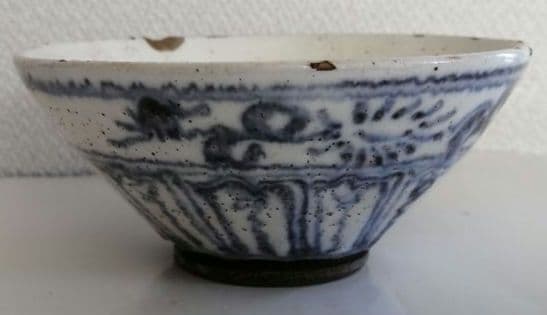 古曽部焼　茶碗