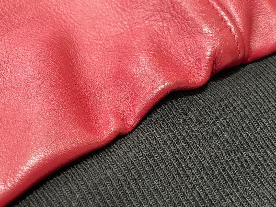 VANSON TVJ オールレザー スタジャン ライダース 革ジャン 42