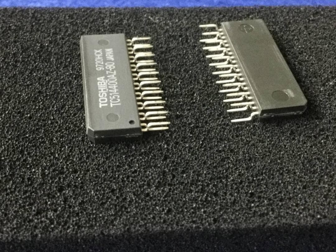 TC514400AZ-80 東芝 1MW x 4-Bit DRAM ２４個