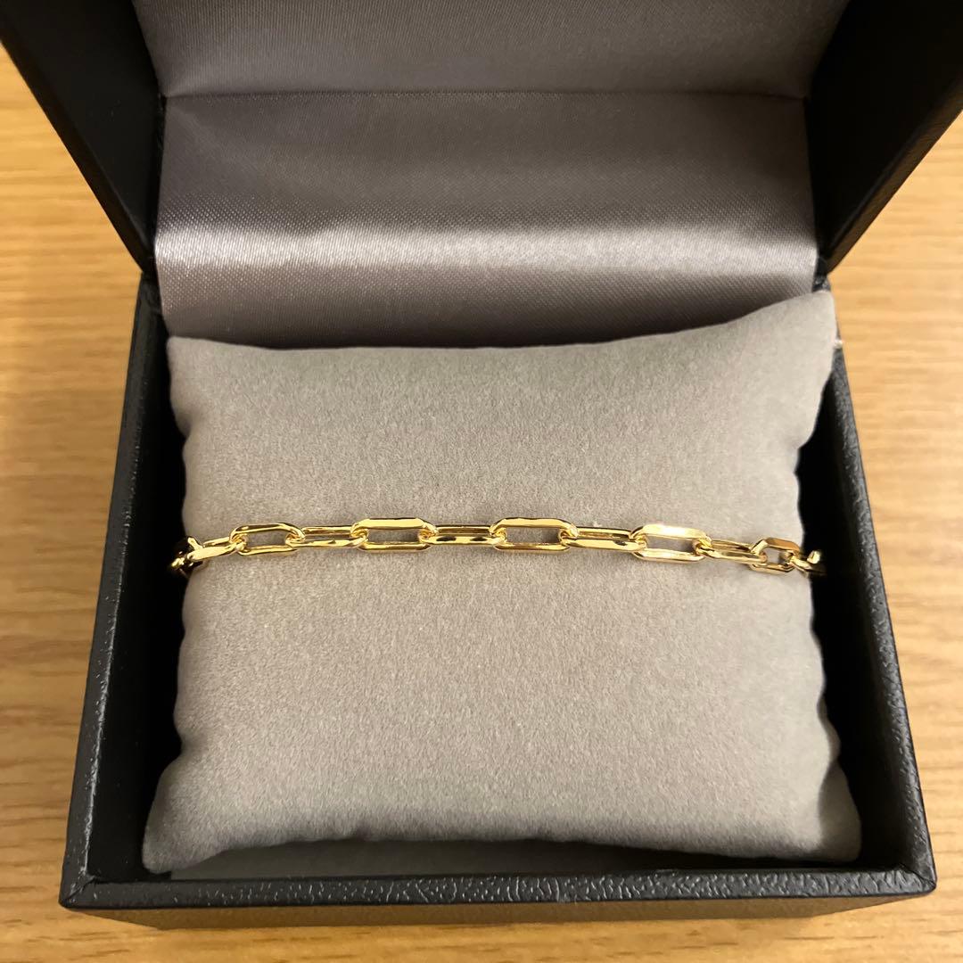 ジュエリーツツミ　ブレスレット　 18k YG TSUTSUMI