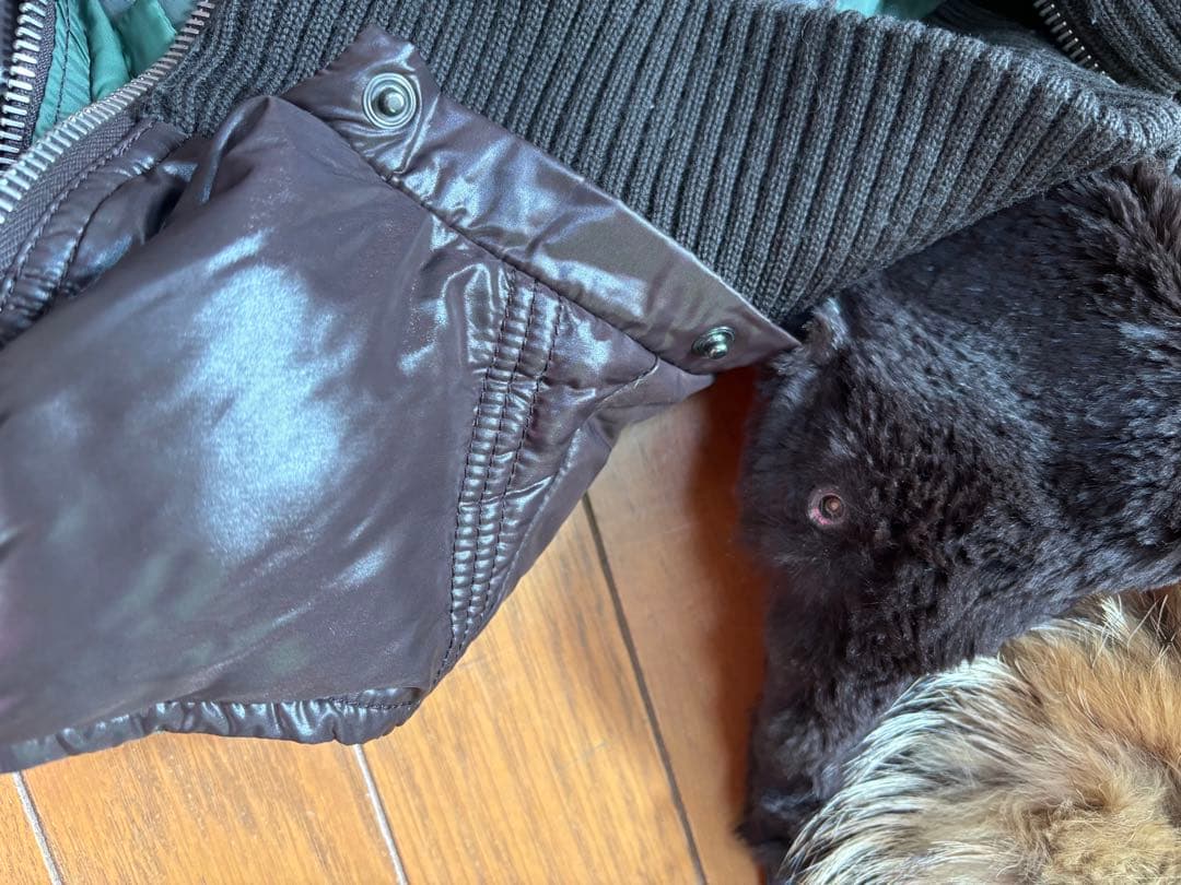 デュベティカ ファー付きダウンベスト 42