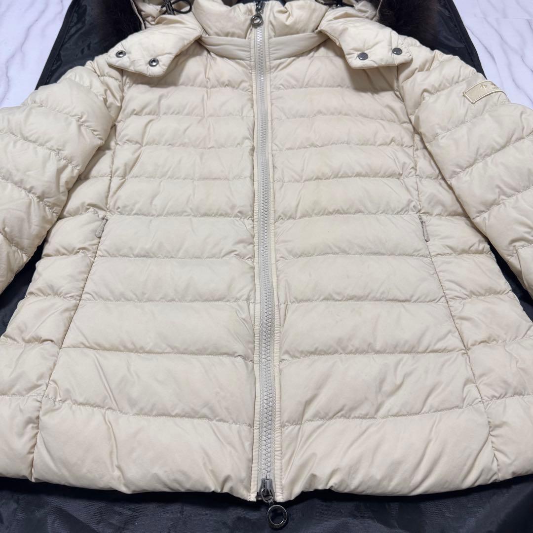 XL✨22年タグ付 タトラス 全面ナイロン ヴァレナ ダウンジャケット ファー