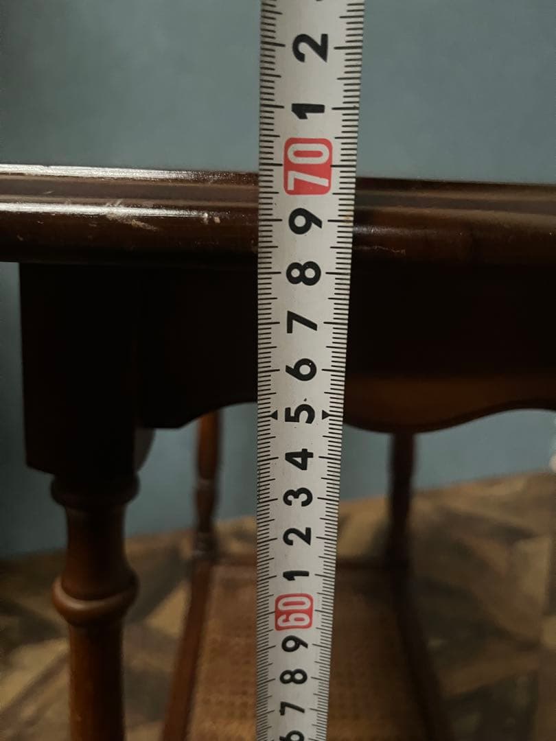 カリモク オールドカリモク サイドテーブル 花台 インテリア 昭和レトロ