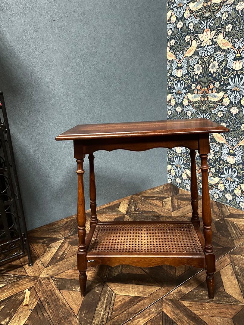 カリモク オールドカリモク サイドテーブル 花台 インテリア 昭和レトロ