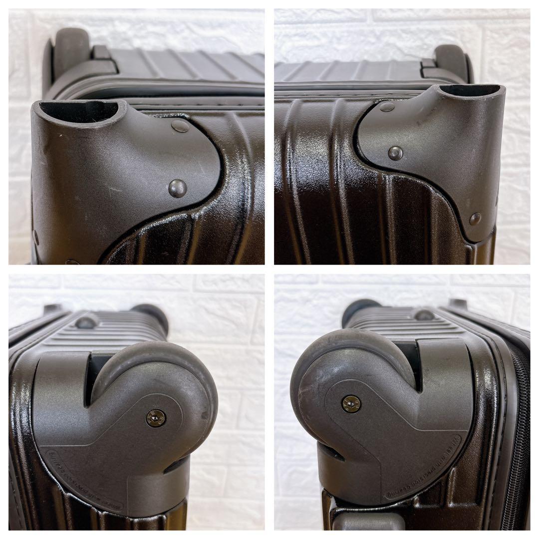 超美品　リモワ サルサ 機内持ち込み キャビントローリー 32L 2輪 ブラック