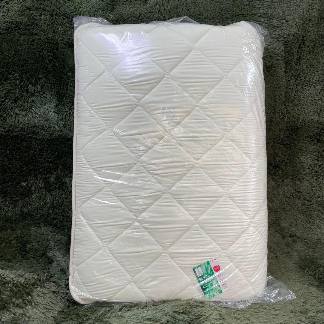 生成りプロファイル4層敷布団☆シングルロングサイズ☆防ダニ防臭加工☆TEIJIN