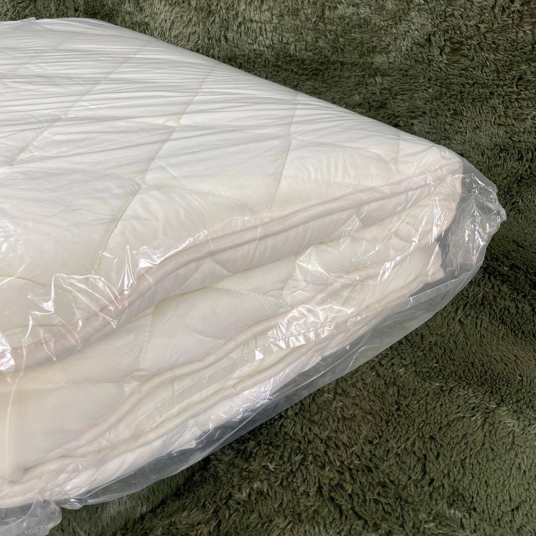 生成りプロファイル4層敷布団☆シングルロングサイズ☆防ダニ防臭加工☆TEIJIN