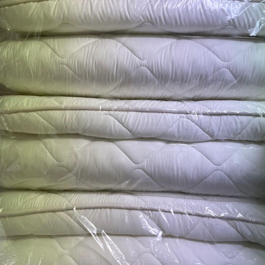 生成りプロファイル4層敷布団☆シングルロングサイズ☆防ダニ防臭加工☆TEIJIN